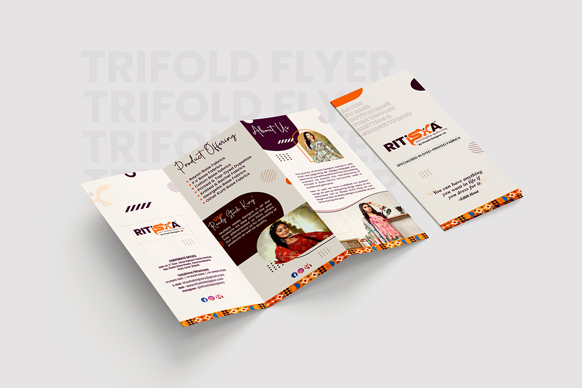 Ritisha textile branding image